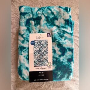 Mainstays Pool Blue Beach Towel